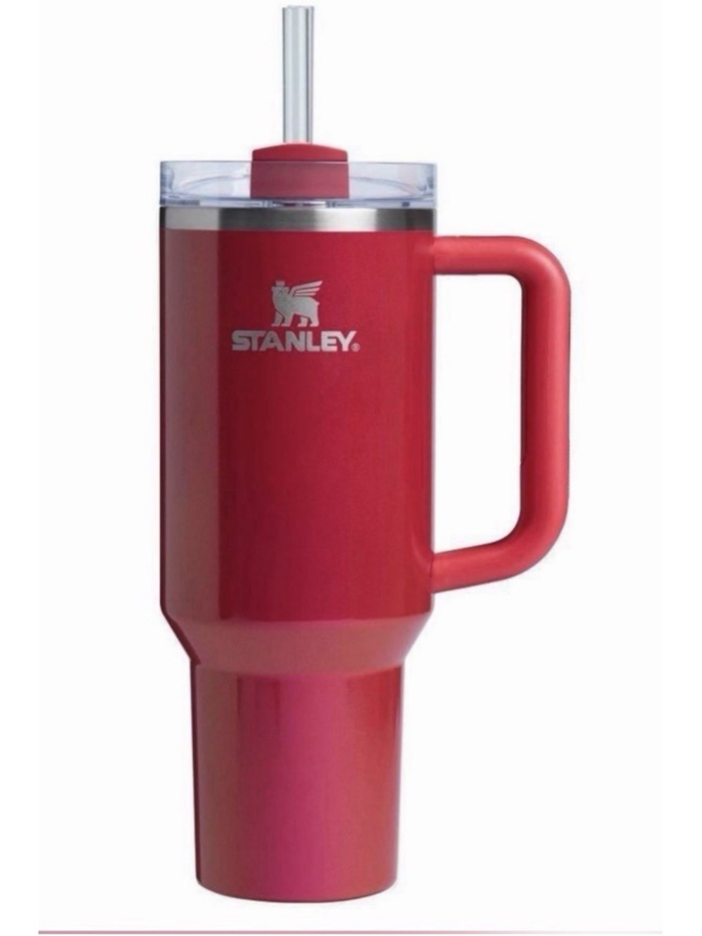 Stanley x e.l.f. The FlowState Quencher H2.0 Tumbler 40 oz / 1.18L Red Delicious